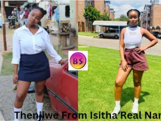 Thenjiwe From Isitha Real Name