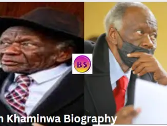 John Khaminwa Biography