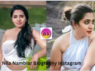 Nila Nambiar Biography Instagram